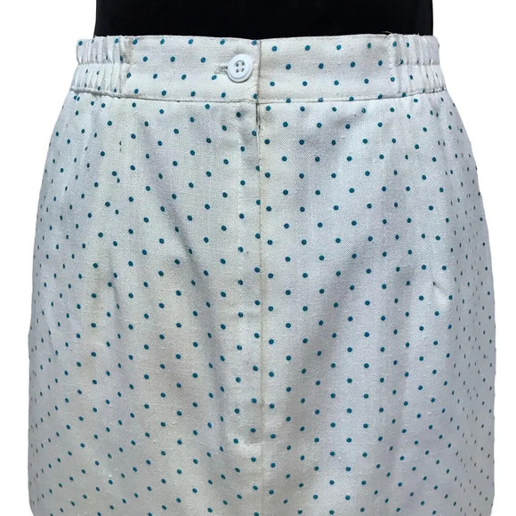 Haberdashery Collection by Personal Polka Dot Vintage Straight Skirt Women 26 - Picture 9 of 14